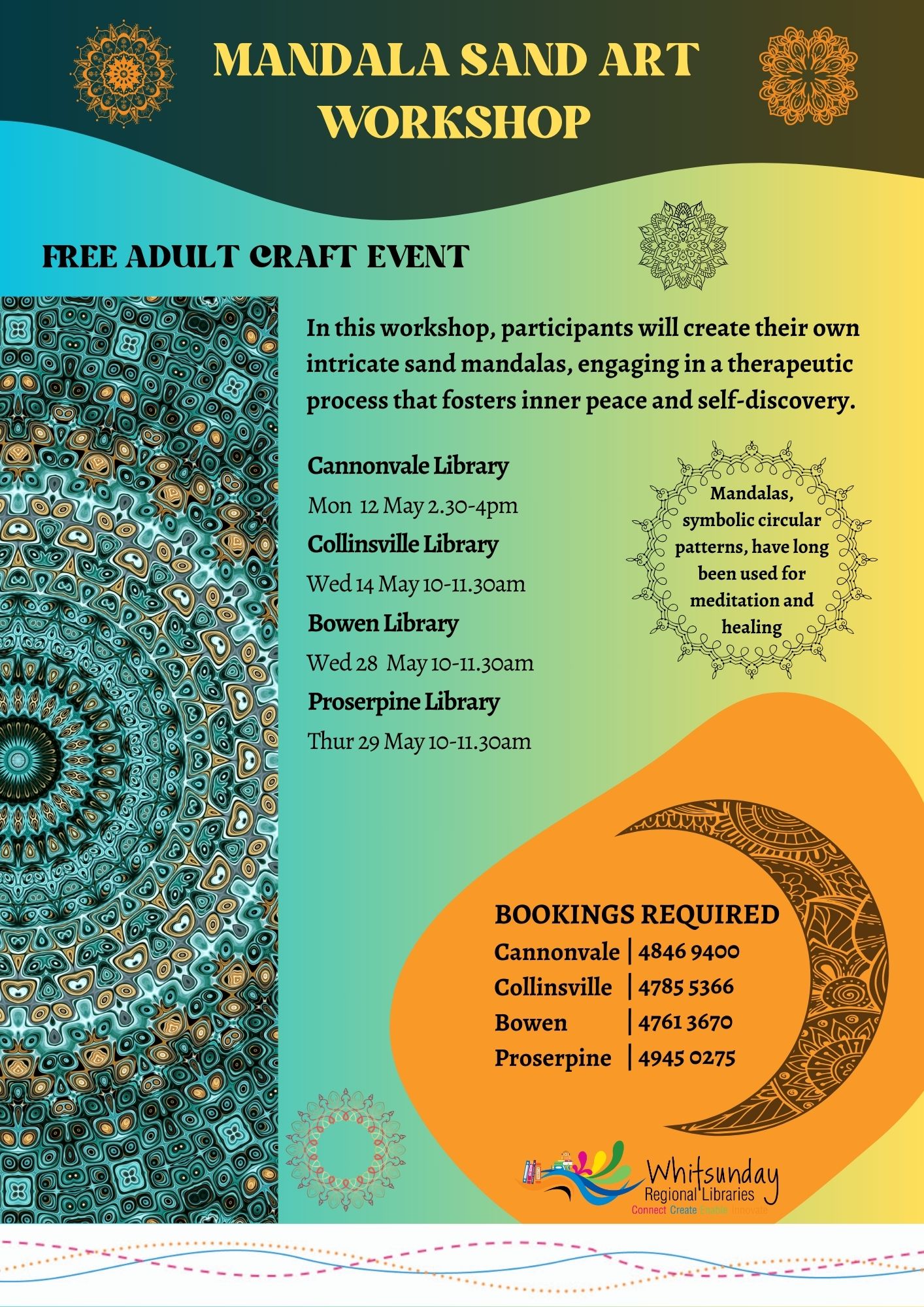 Mandala Sand Art Workshop