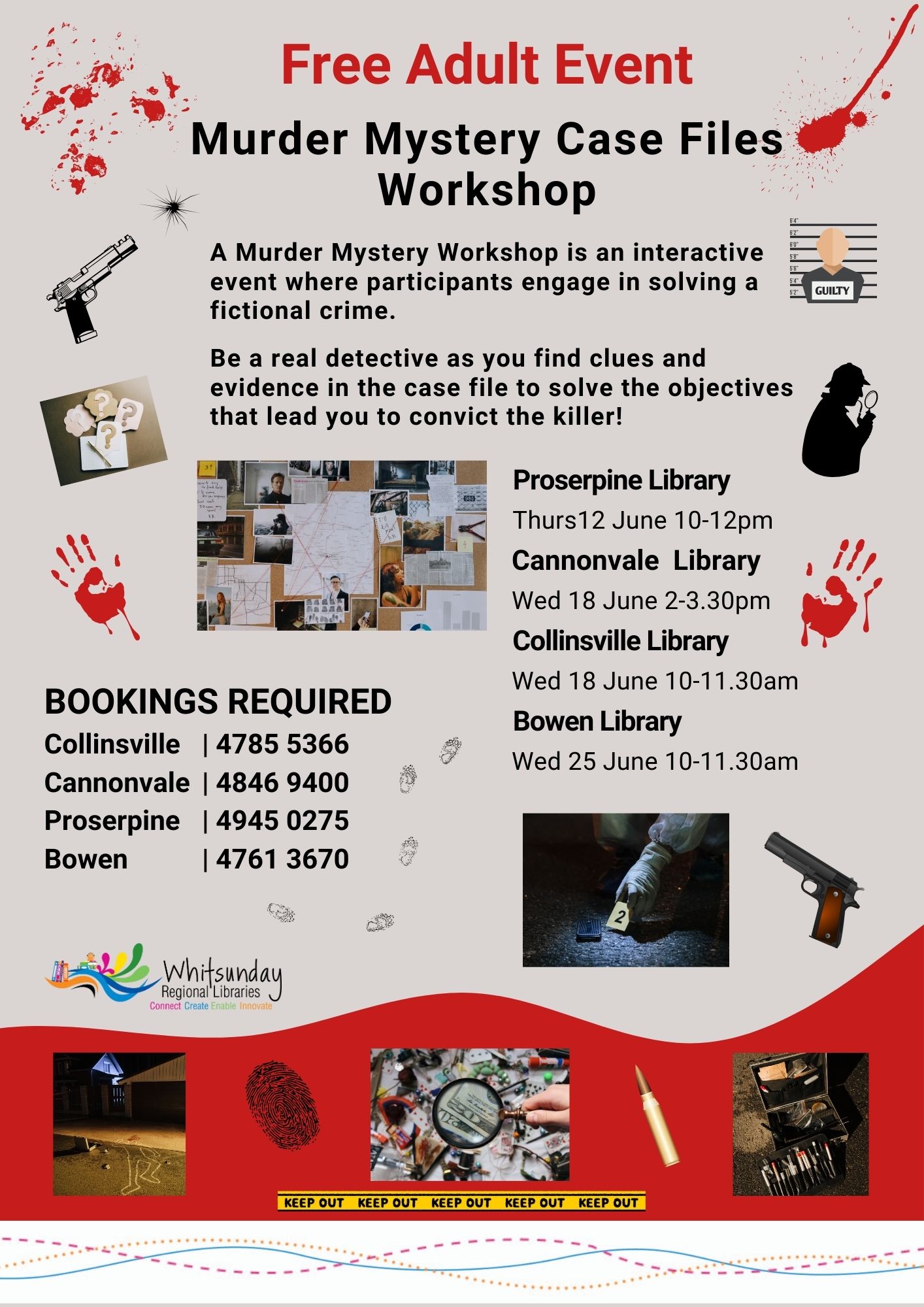 Murder Mystery Case Files Workshop
