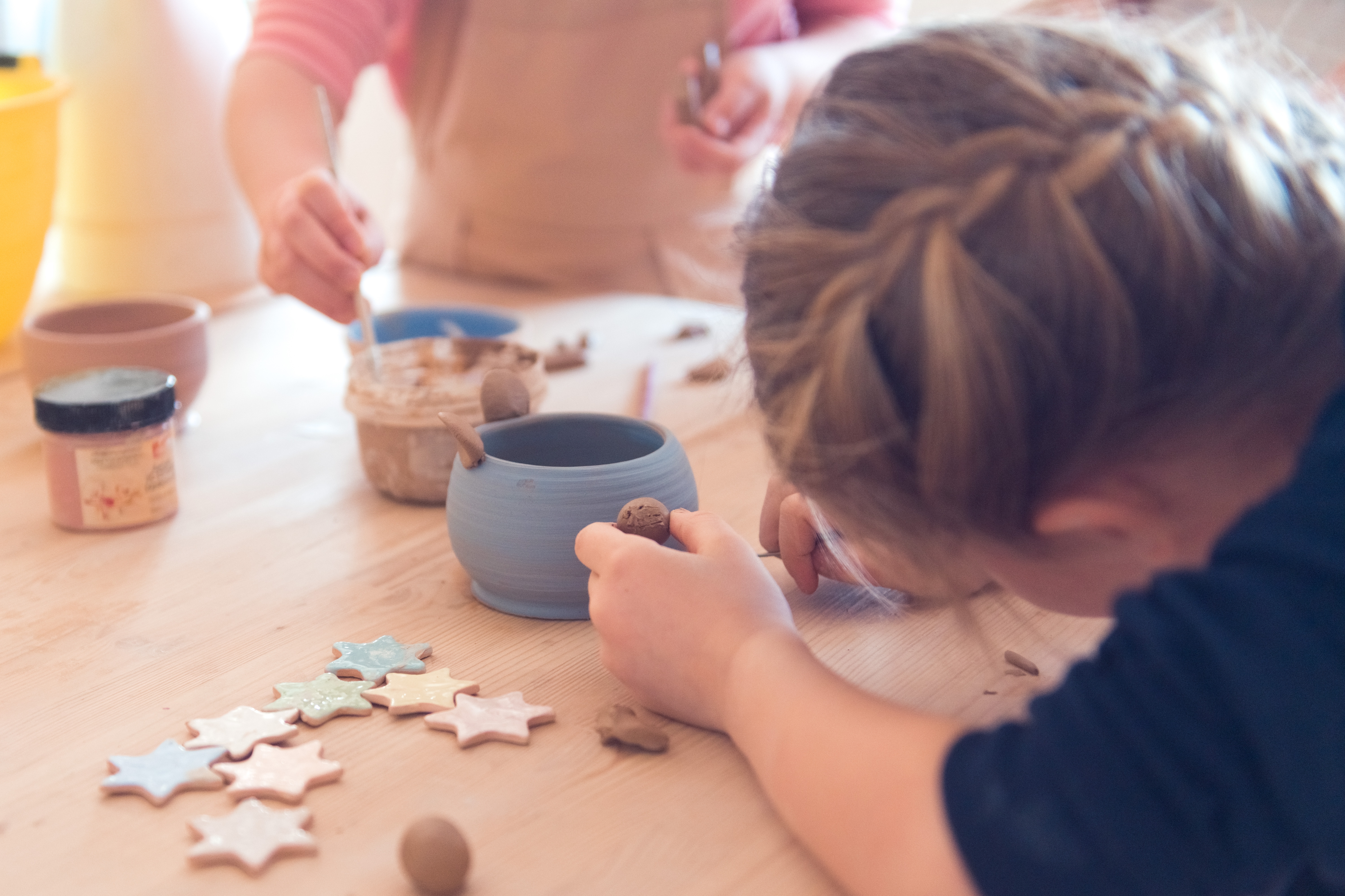 Mini Masterpieces: Clay Pins - Proserpine Library